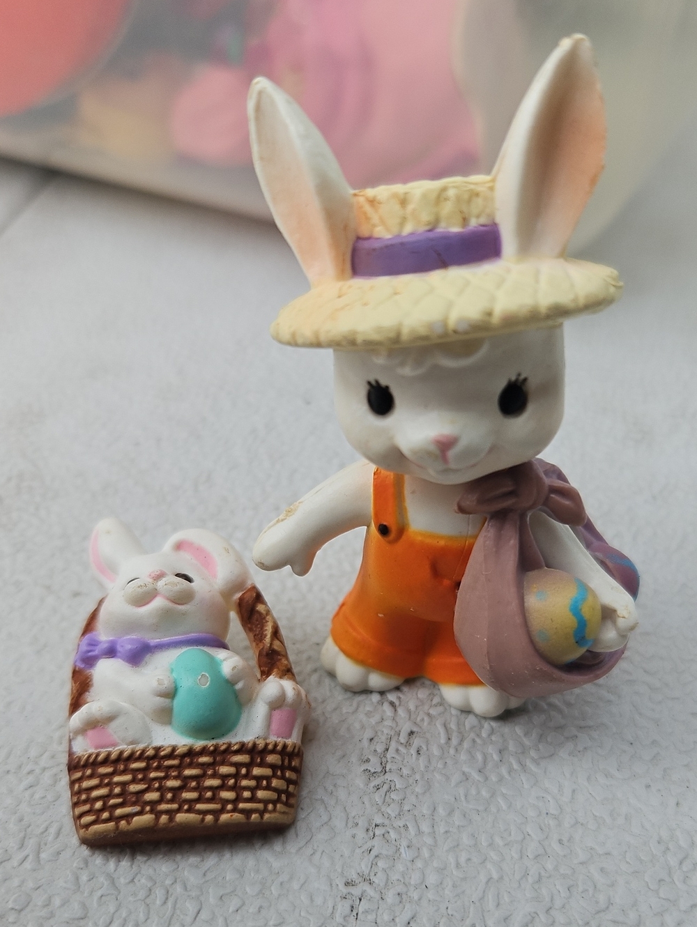 Enesco Rabbit And Hallmark Rabbit Pin - Picture 2 of 5